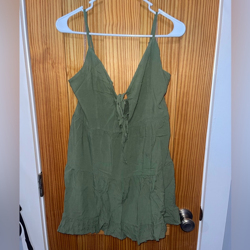 Green Aeropostale size L dress